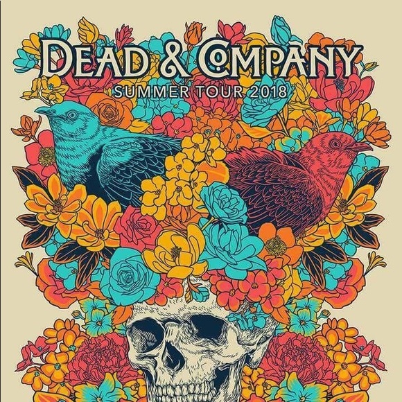 DEAD AND COMPANY DEAD VIP Summer TOUR 2018 Signed - Picture 2 of 3